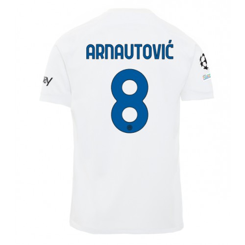 Dres Inter Milan Marko Arnautovic #8 Gostujuci 2023-24 Kratak Rukav